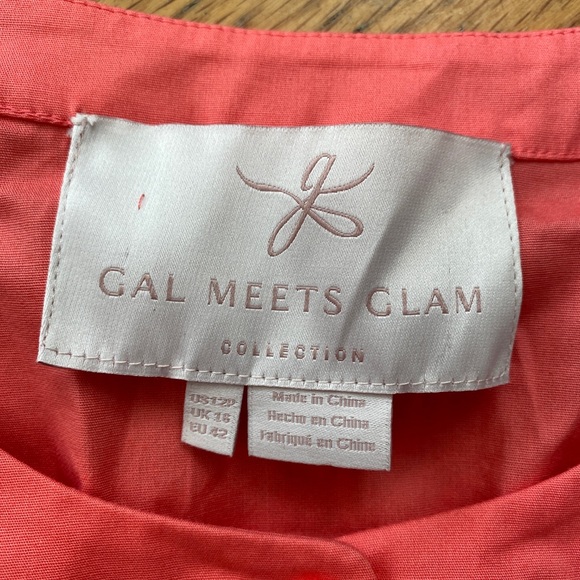 Gal Meets Glam Collection Saffron Flutter Sleeve Jumpsuit 12P - Picture 9 of 10